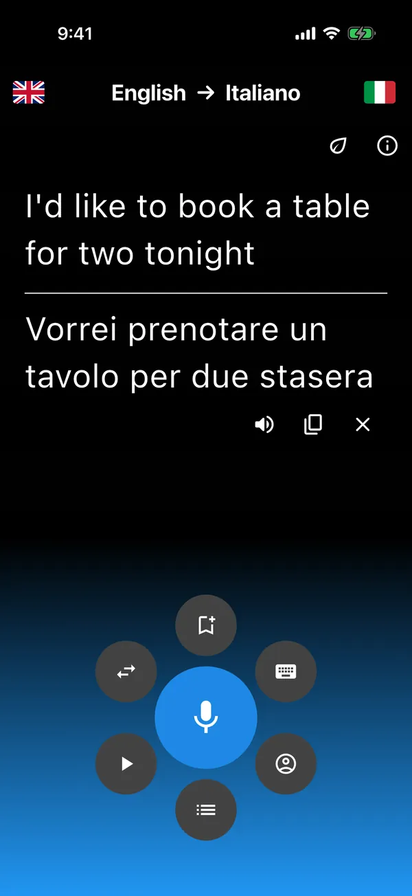 Translate screen in FluenSi